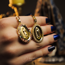 (COMPRE 1 LEVE 2) Colar Nossa Senhora Guadalupe Envolvido em Zircônia