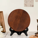 Escultura Redonda de Madeira Última Ceia