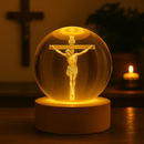 Luminária Jesus Crucificado - Fé que Ilumina®