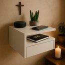 Suporte de Oratório Duplo Suspenso com Gaveta®