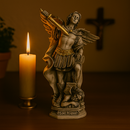 Imagem São Miguel Marmorizado 30cm - Decoração com Fé®