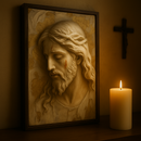 Quadro Jesus Estilo Gesso®