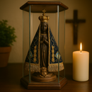 Cúpula de Vidro Nossa Senhora Aparecida - Proteção no Lar®