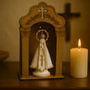 Capela em Madeira Nossa Senhora Aparecida Perolada®