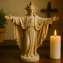 Imagem Sagrado Coração de Jesus 30cm - Decoração com Fé®