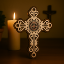 Crucifixo de Parede Medalha São Bento 25cm®