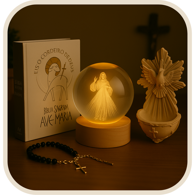 Kit Luz no Caminho - Lar com Fé®
