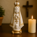 Imagem Nossa Senhora Aparecida Infantil 18cm - Decoração com Fé®