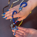 Santo Terço Compacto - Azul Celeste (COMPRE 1 LEVE 2)