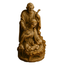 Presépio Sagrada Família Marmorizado 26cm®