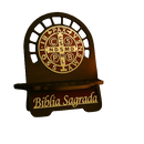 Suporte de Bíblia São Bento  - Sagradas Escrituras®