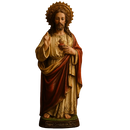 Imagem Sagrado Coração De Jesus Barroco 20cm - Decoração com Fé®