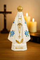 Imagem Nossa Senhora Aparecida 18cm - Decoração com Fé®