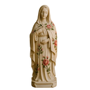 Imagem Nossa Senhora Grávida Floral Rosa 20cm - Decoração com Fé®