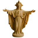 Imagem Sagrado Coração de Jesus 30cm - Decoração com Fé®