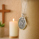 Colar São Miguel Escudo e Espada Sagrada®