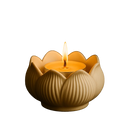 Kit 3 Suportes de Velas Flor de Lotus - Chamas da Alma®