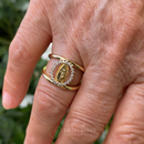 Pulseira e Anel Nossa Senhora de Guadalupe - Fé e Elegância - Banhadas a Ouro
