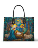Bolsa Católica em Couro - Nascimento de Jesus