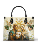 Bolsa Católica em Couro - Sagrada Família