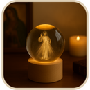 Luminária Jesus Misericordioso - Fé que Ilumina®
