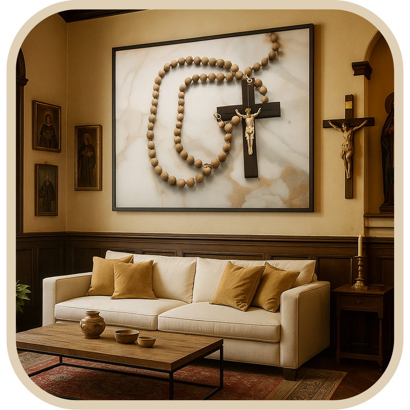 Quadro Rosário da Fé®