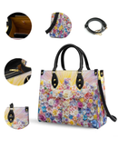 Bolsa Católica em Couro - Flores da Graça