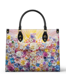 Bolsa Católica em Couro - Flores da Graça