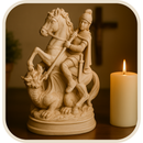 Imagem São Jorge 20cm - Decoração com Fé®