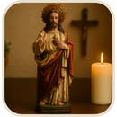 Imagem Sagrado Coração De Jesus Barroco 20cm - Decoração com Fé®