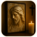 Quadro Jesus Estilo Gesso®