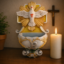 Porta Água Benta Divino Espírito Santo Barroco ®