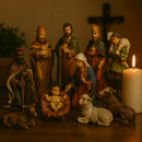 Presépio 10 Peças Coloridas 12cm®