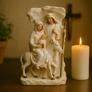 Escultura Nossa Senhora do Desterro 22cm - Decoração com Fé®
