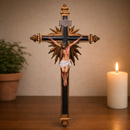 Crucifixo de Parede Ornado Barraco 45cm®