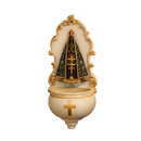 Porta Água Benta Nossa Senhora Aparecida Dourada®