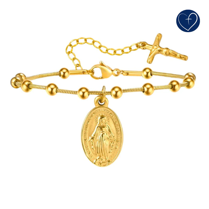 Pulseira Virgem Maria - Amor e Luz