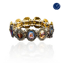 Pulseira - Fé e Confiança aos Santos