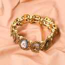 Pulseira - Fé e Confiança aos Santos