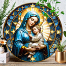 Decoração Católica Nossa Senhora e Menino Jesus