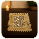 Toalha Bordada Guipir para Imagens Sacras®