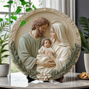 Decoração Católica Sagrada Família Abençoada