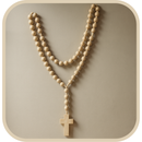 Terço Gigante de Parede Artesanal em Madeira 100cm®