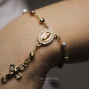 Pulseira e Anel Nossa Senhora de Guadalupe - Fé e Elegância - Banhadas a Ouro