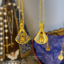 Colar Nossa Senhora - Dupla Face e Banhado a Ouro (1 UNIDADE)