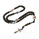 Santo Terço de plástico - Ideal para acompanhar presentes!